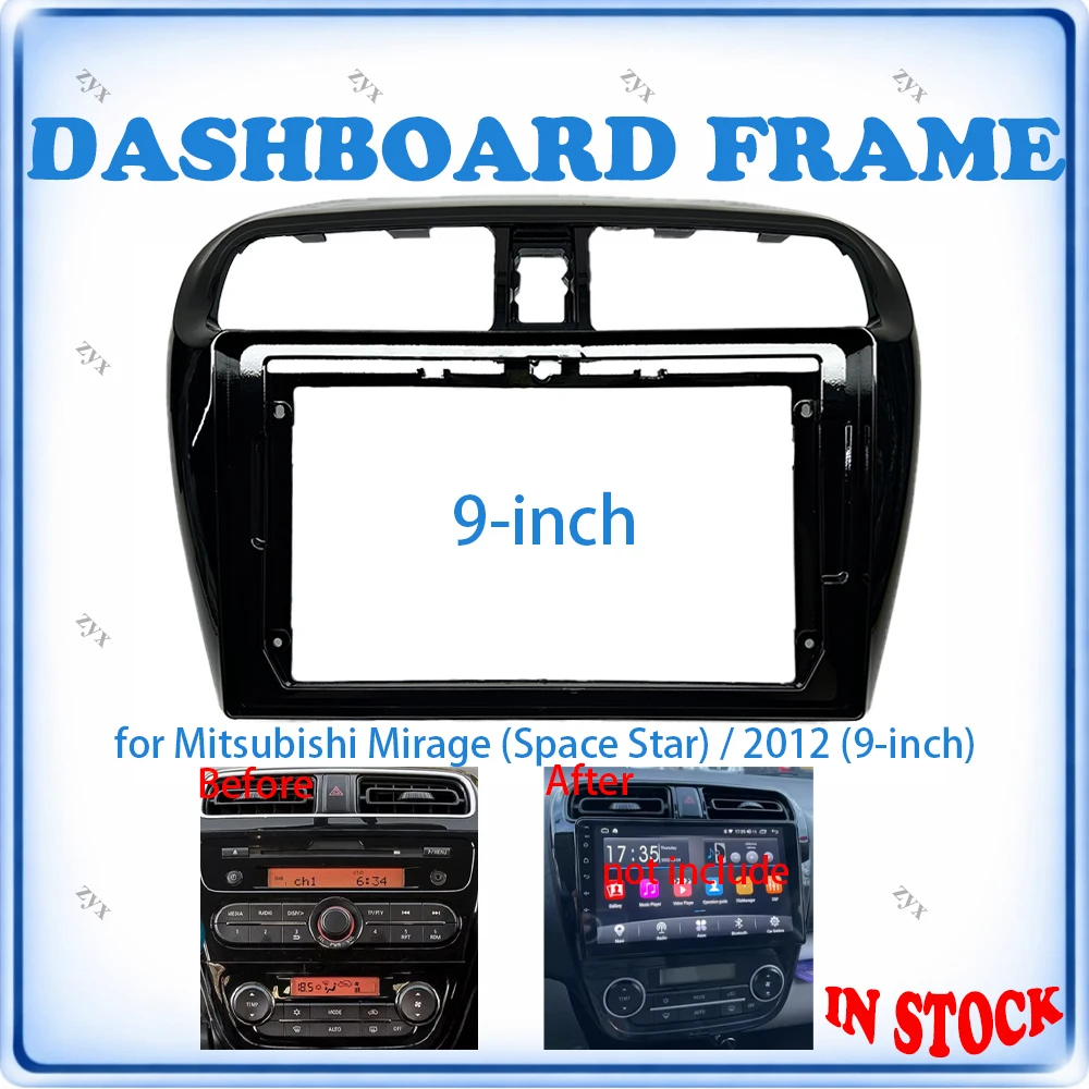 Car Radio Fascia Frame For Mitsubishi Mirage 2012 9 inch Wiring Harness Power Cable Car Accessories Plug & Play
Car Radio Fascia Frame For Mitsubishi Mirage 2012 9 inch Wiring Harness Power Cable Car Accessories Plug & Play
