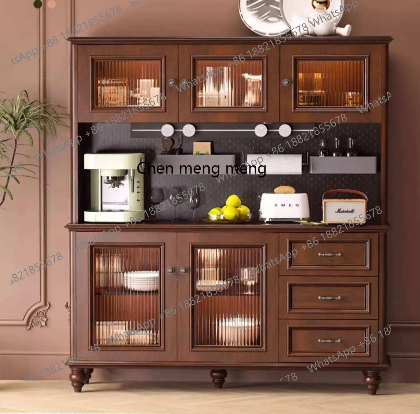 Буфет из цельного дерева в американском стиле, чайный шкаф для гостиной, домашняя кухня, многофункциональный органайзер для хранения, шкаф
Буфет из цельного дерева в американском стиле, чайный шкаф для гостиной, домашняя кухня, многофункциональный органайзер для хранения, шкаф