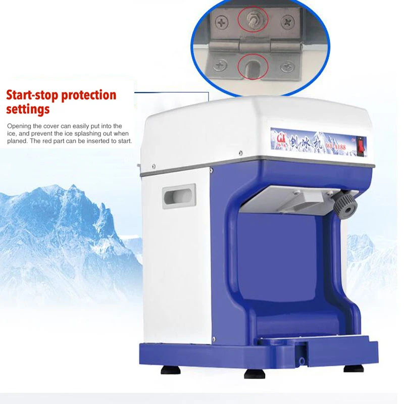 New Products 2026 Innovative Product Commercial Ice Shaving Machine Electric Snow Ice Shaver Machine For Sale
New Products 2026 Innovative Product Commercial Ice Shaving Machine Electric Snow Ice Shaver Machine For Sale