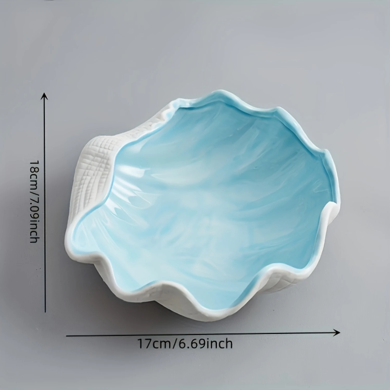 Elegant Ceramic Jewelry Tray Light Blue Octagonal Design, Perfect for Organizing Earrings, Rings, and Bracelets - Suitable for
Elegant Ceramic Jewelry Tray Light Blue Octagonal Design, Perfect for Organizing Earrings, Rings, and Bracelets - Suitable for