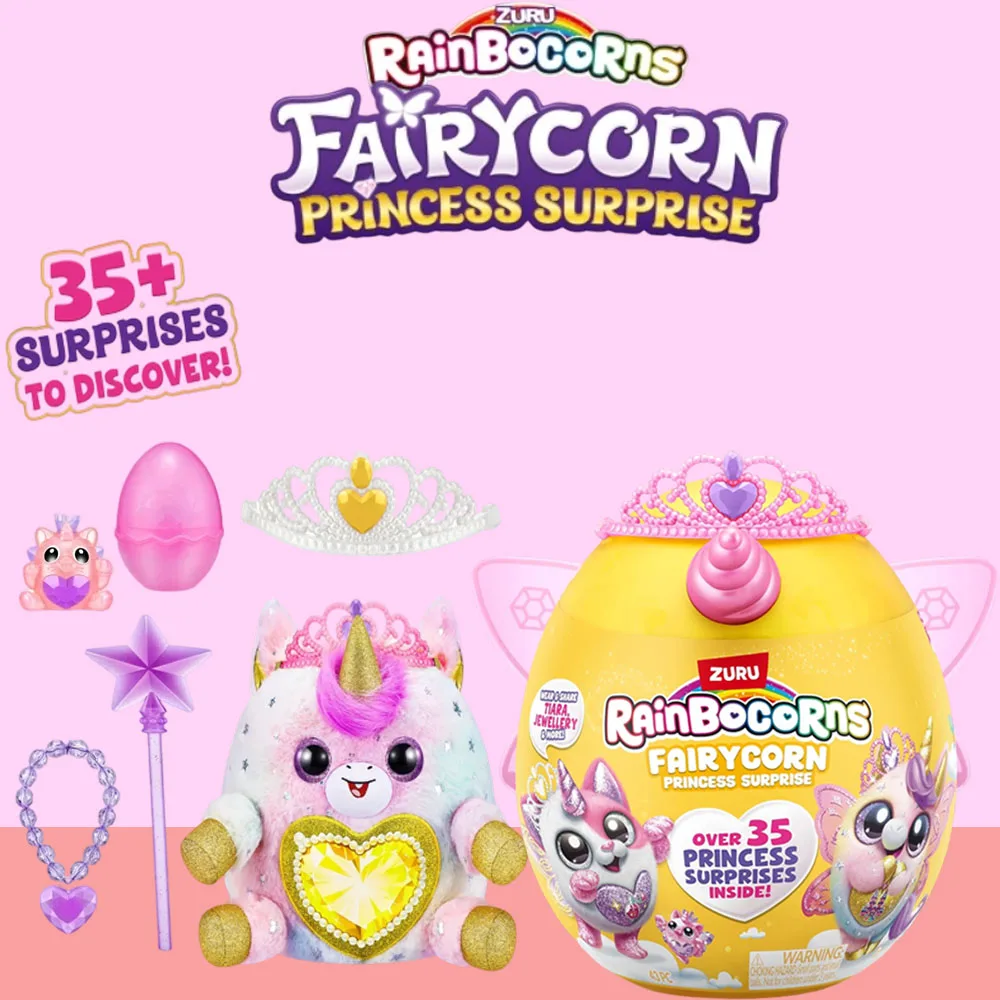 Zuru Rainbocorns Fairycorn Princess Surprise Plush Toy Surprise Blind Box Rainbocorns Surprise Egg Rainbow Unicorn plushies
Zuru Rainbocorns Fairycorn Princess Surprise Plush Toy Surprise Blind Box Rainbocorns Surprise Egg Rainbow Unicorn plushies