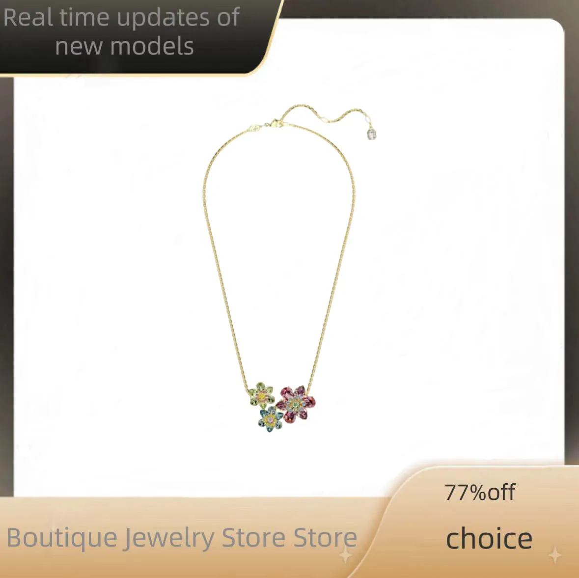 2025 Light Luxury Zircon S925 High Quality Necklace Pendant with Multi Colored Flowers, Essential for Daily Wearing
2025 Light Luxury Zircon S925 High Quality Necklace Pendant with Multi Colored Flowers, Essential for Daily Wearing