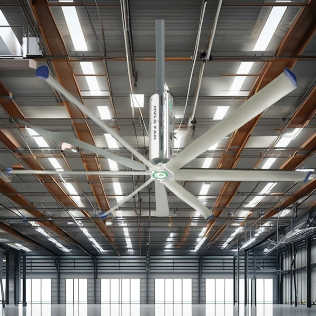 24ft High Quality HVLS Industrial Ceiling Fans Big Spaces Electric Air Cooling 220V Powered Warehouse
24ft High Quality HVLS Industrial Ceiling Fans Big Spaces Electric Air Cooling 220V Powered Warehouse