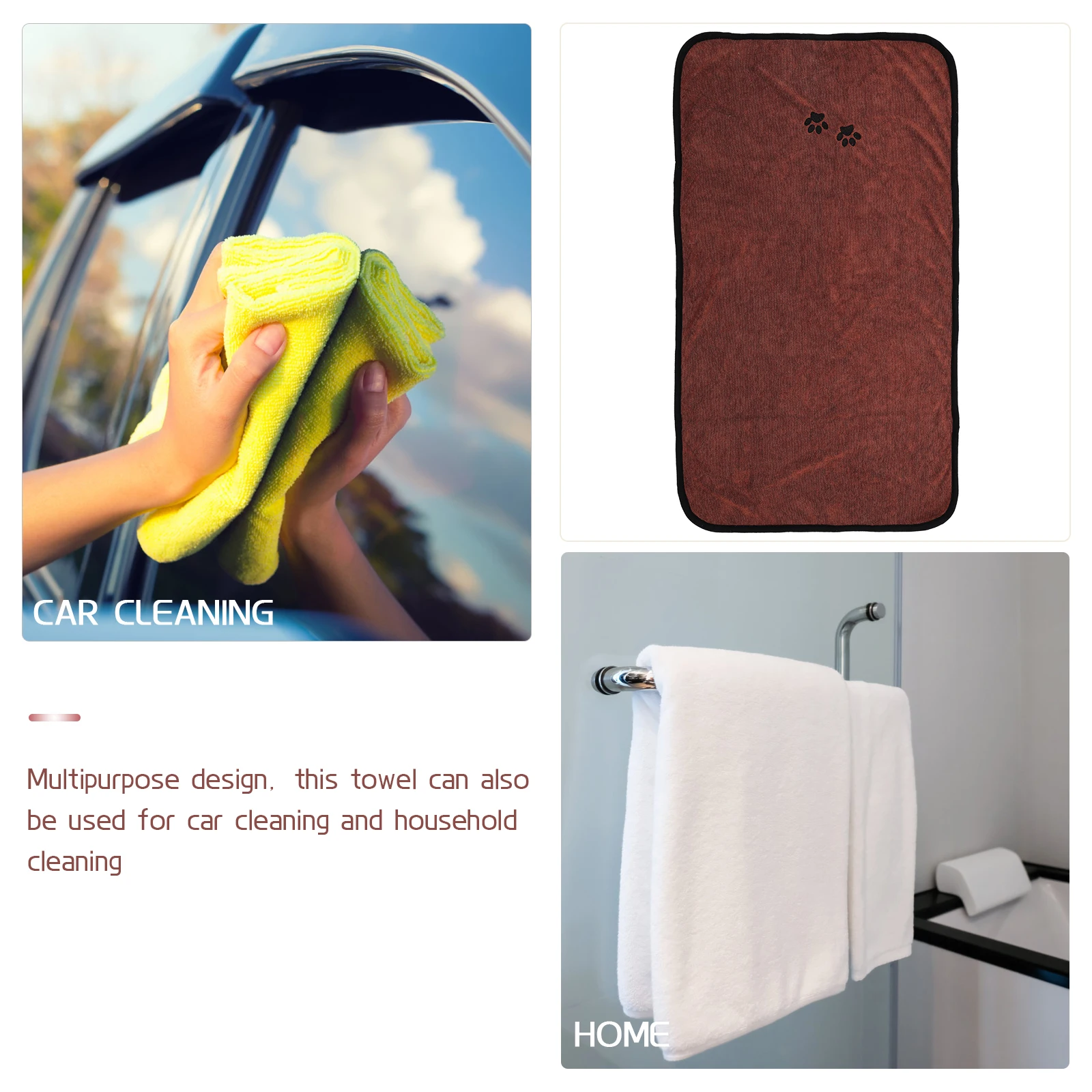 Pet Bath Towel Quick Dry Reusable Dog Cat Coffee Fiber Comfortable Microfiber Super Absorbent Bathing Towels Household Cleaning
Pet Bath Towel Quick Dry Reusable Dog Cat Coffee Fiber Comfortable Microfiber Super Absorbent Bathing Towels Household Cleaning