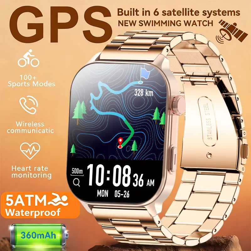 2026 T-REX3 New Women Men SmartWatch Smartwatch Bluetooth call GPS Tracking Heart Rate Blood Oxygen Blood Pressure Monitor NFC
2026 T-REX3 New Women Men SmartWatch Smartwatch Bluetooth call GPS Tracking Heart Rate Blood Oxygen Blood Pressure Monitor NFC