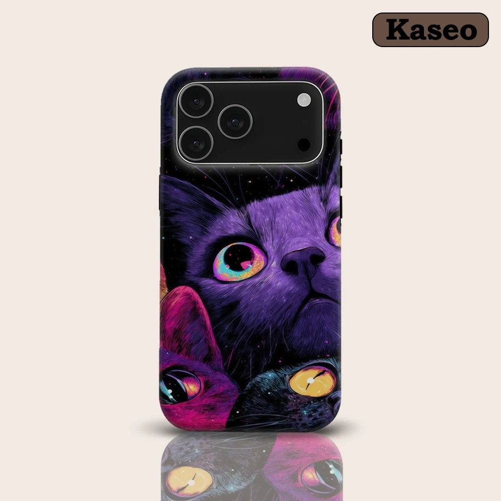 Psychedelic Starry Cat Art for Magnetic Phone Case for IPhone 17 16 15 14 13 Pro Max Plus Single Double-layer Tough Case
Psychedelic Starry Cat Art for Magnetic Phone Case for IPhone 17 16 15 14 13 Pro Max Plus Single Double-layer Tough Case