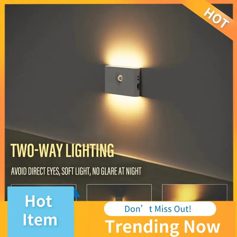ABNL Rechargeable Motion Sensor Smart LED Night Light Eye Protection Bedside Lamp For Bedroom Corridor Cabinet Lighting
ABNL Rechargeable Motion Sensor Smart LED Night Light Eye Protection Bedside Lamp For Bedroom Corridor Cabinet Lighting