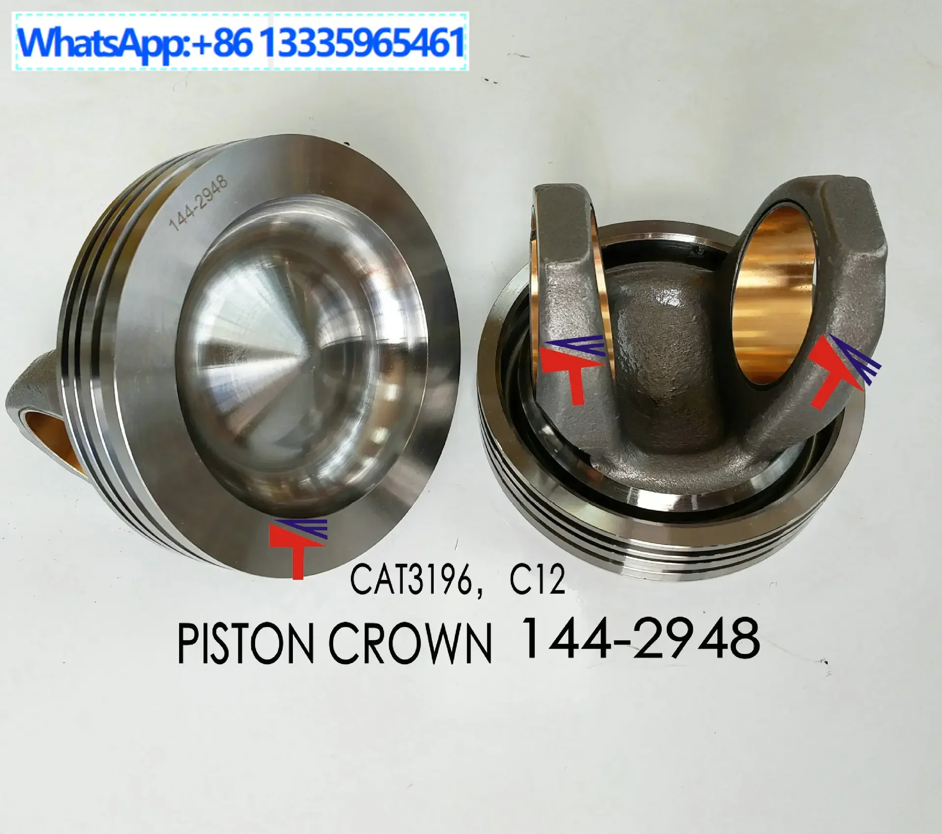 144-2948 Suitable for 972G loader parts 16H grader 365B excavator 3126 engine piston
144-2948 Suitable for 972G loader parts 16H grader 365B excavator 3126 engine piston
