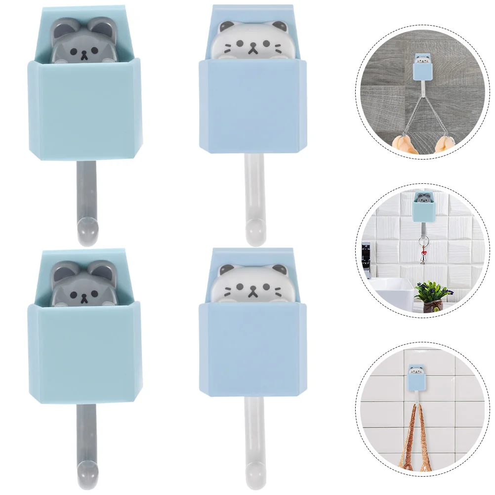 4Pcs Wall Hook Wall Coat Hanger Bathroom Hook Wall Towel Hook Adhesive Cartoon Wall Keys Hook hooks for wall
4Pcs Wall Hook Wall Coat Hanger Bathroom Hook Wall Towel Hook Adhesive Cartoon Wall Keys Hook hooks for wall