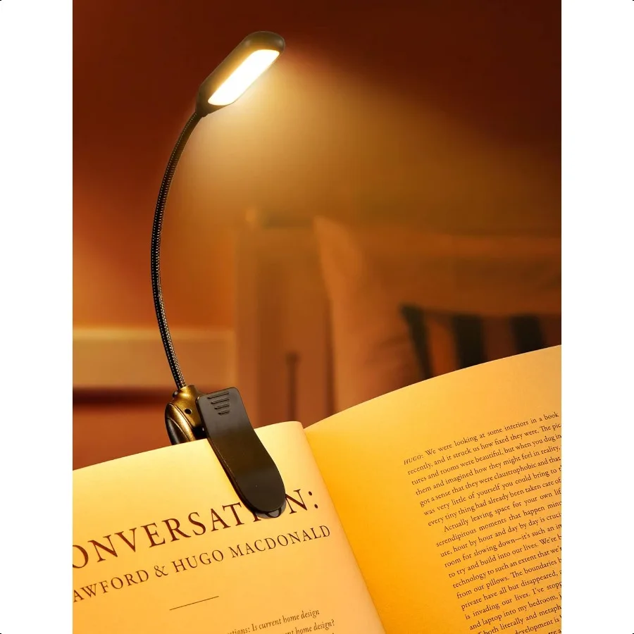 Book Lights for Reading at Night in Bed 80 Hours Runtime Rechargeable Reading Lights for Books in Bed 3 Brightn Levels × 3 Colo
Book Lights for Reading at Night in Bed 80 Hours Runtime Rechargeable Reading Lights for Books in Bed 3 Brightn Levels × 3 Colo