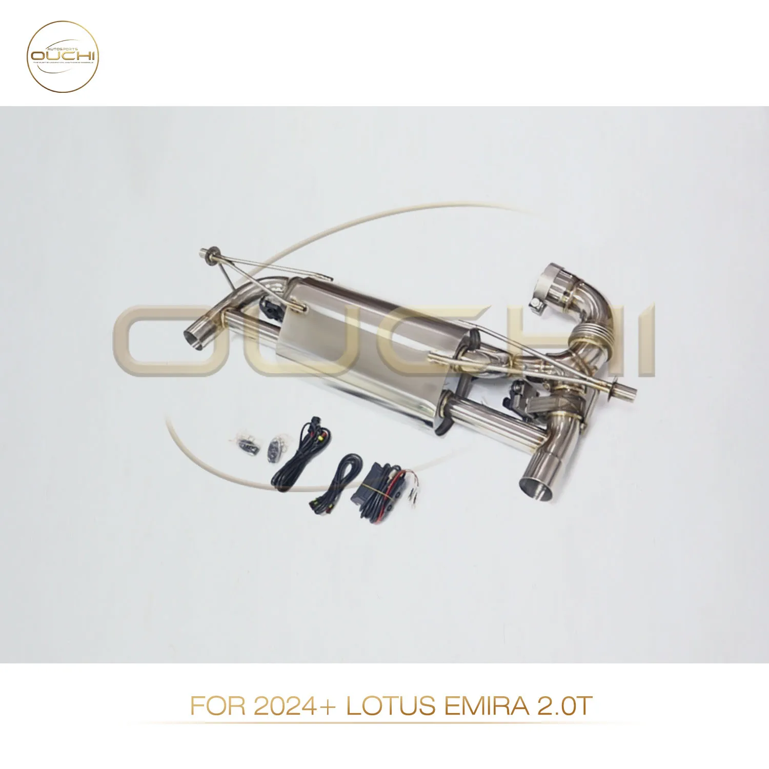 OUCHI Factory Direct Sales Stainless Steel Exhaust System Performance Catback For 2024+ Lotus Emira 2.0T Car Exhaust Electronic
OUCHI Factory Direct Sales Stainless Steel Exhaust System Performance Catback For 2024+ Lotus Emira 2.0T Car Exhaust Electronic
