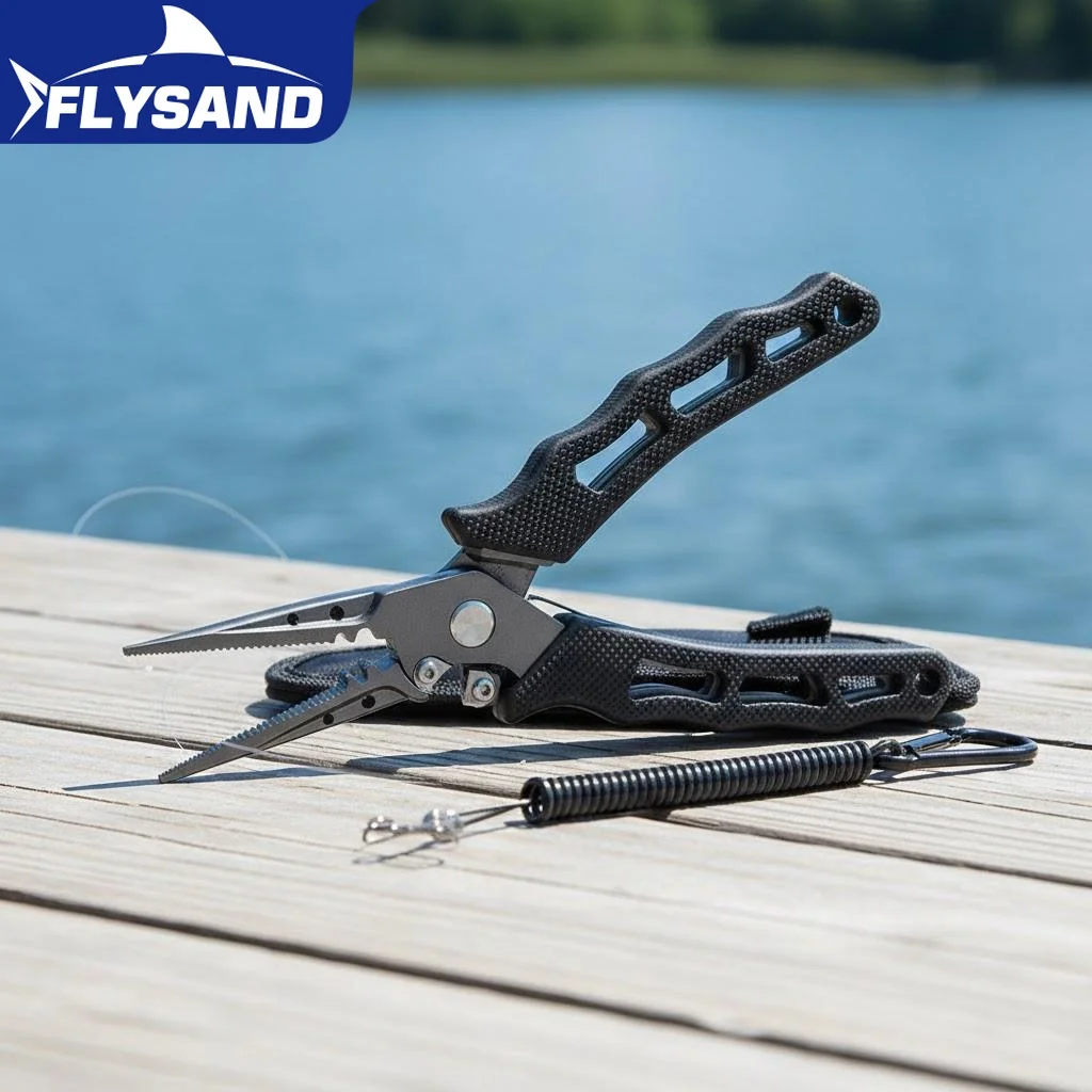 High Quality 7 Inch Stainless Steel Fishing Pliers Precision Forged Multifunctional Scissor Line Cutter Ring Opener
High Quality 7 Inch Stainless Steel Fishing Pliers Precision Forged Multifunctional Scissor Line Cutter Ring Opener