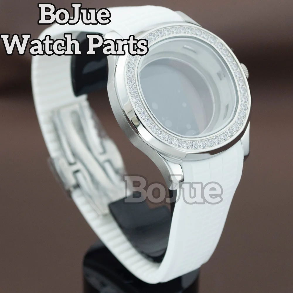 for AQUANAUT Nautilus Watches Diamond NH35 Watch Case Dial for NH34 NH36 NH38 NH70 Movt 10BAR Waterproof Rubber MOD Accessories
for AQUANAUT Nautilus Watches Diamond NH35 Watch Case Dial for NH34 NH36 NH38 NH70 Movt 10BAR Waterproof Rubber MOD Accessories