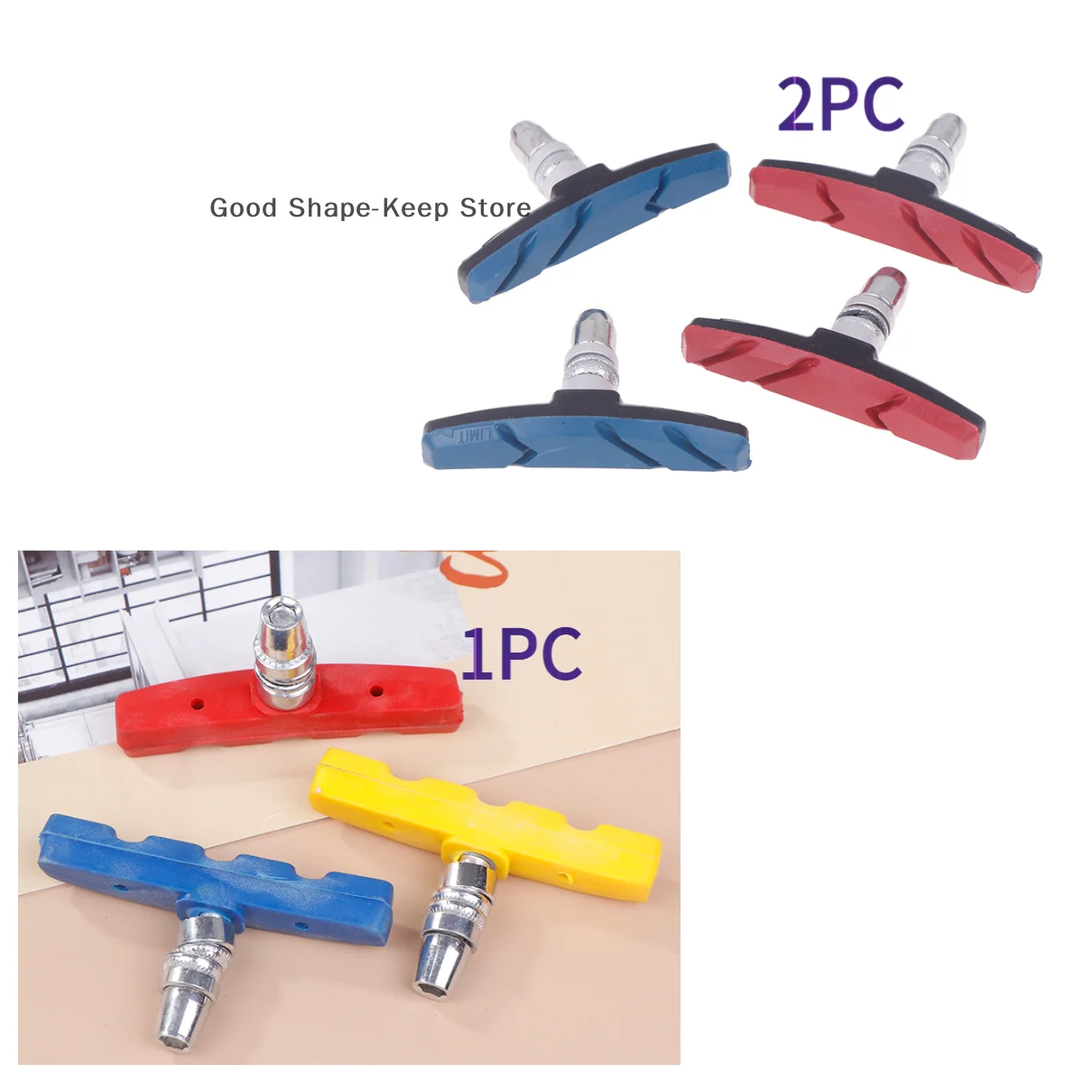 1/2PC Bike Brake Pads V-Brake Rubber Road Bike Brake Holder Pads Shoes Blocks Rim Brake Anti-Resistance Cycling Accessories
1/2PC Bike Brake Pads V-Brake Rubber Road Bike Brake Holder Pads Shoes Blocks Rim Brake Anti-Resistance Cycling Accessories
