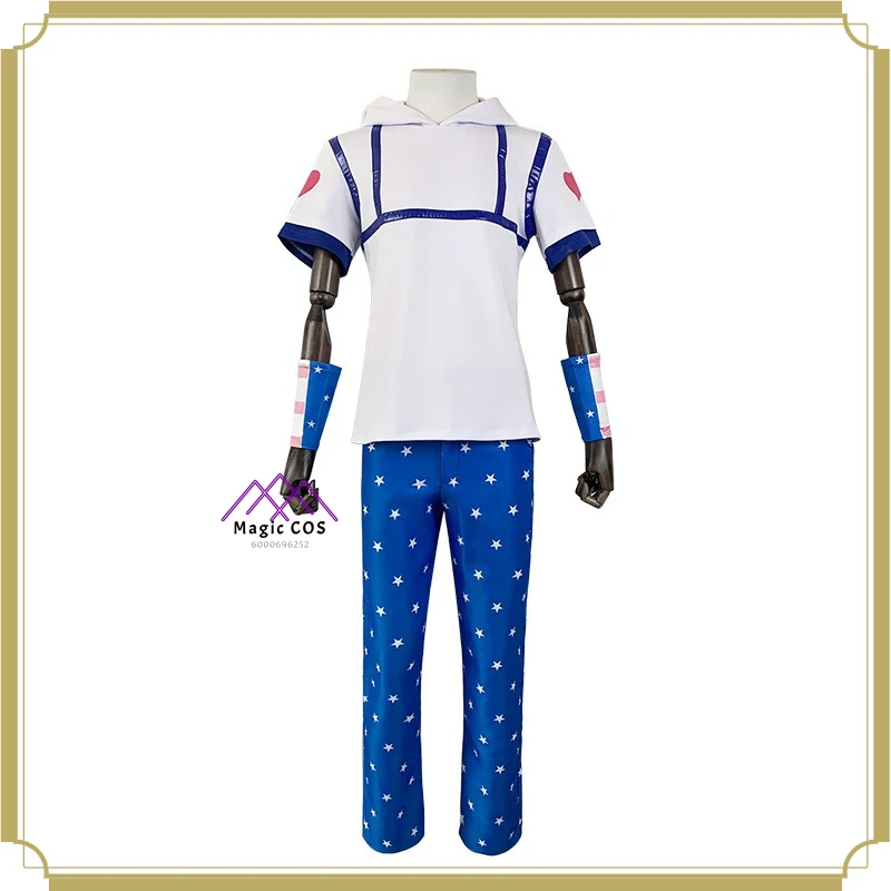 Johnny Joestar Cosplay Costume - Full Set Hot Anime Adult's Blue White Uniform Role Playing Anime Outfit Halloween Party Suit
Johnny Joestar Cosplay Costume - Full Set Hot Anime Adult's Blue White Uniform Role Playing Anime Outfit Halloween Party Suit