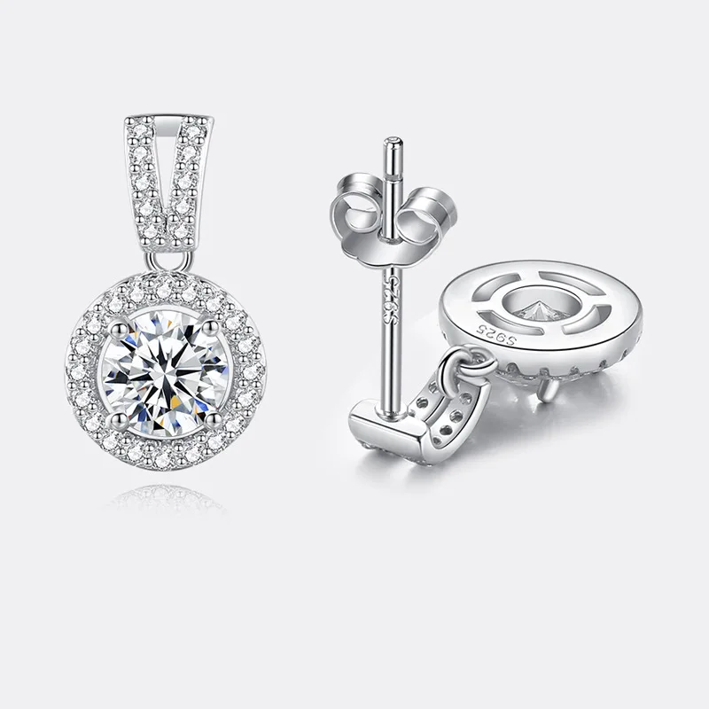 Lycfn 5mm Colorful Moissanite Drop Earrings 925 Silver With GRA Women Luxury Real Bridal Wedding Engagement Earing Fine Jewelry
Lycfn 5mm Colorful Moissanite Drop Earrings 925 Silver With GRA Women Luxury Real Bridal Wedding Engagement Earing Fine Jewelry