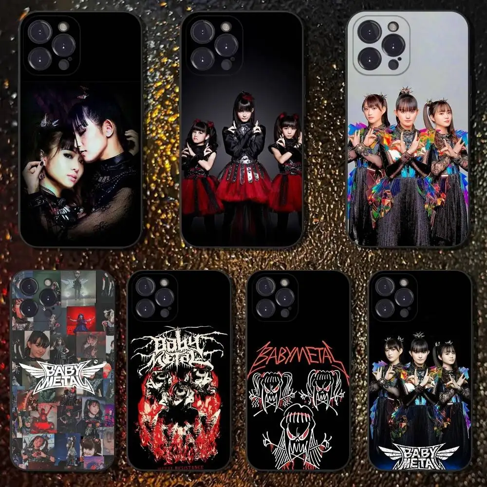 B-BABYMETAL Rock Band Phone Case For iPhone 16,15,14,13,12,11 Plus,Pro Max,XS,X,XR,SE,Mini,8,7,Soft Silicone Black Cover
B-BABYMETAL Rock Band Phone Case For iPhone 16,15,14,13,12,11 Plus,Pro Max,XS,X,XR,SE,Mini,8,7,Soft Silicone Black Cover