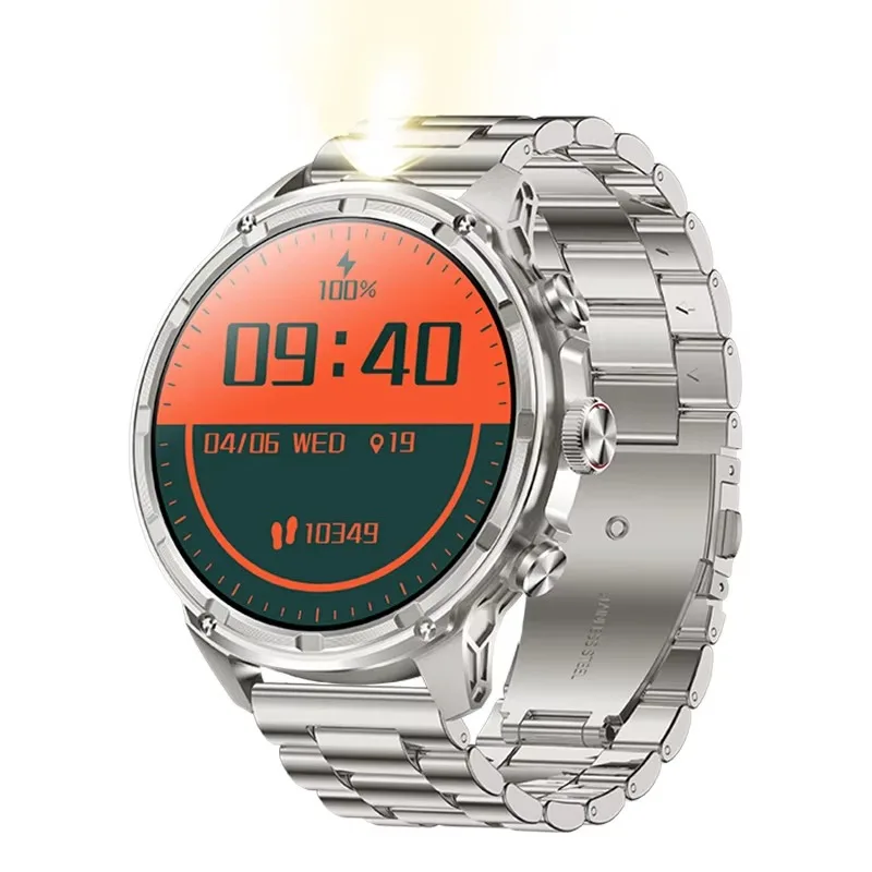 V99 Outdoor Sports Smart Watch With Flashlight Health Monitoring 1.85" Screen BT Call Waterproof Men Fitness Tracker Smartwatch
V99 Outdoor Sports Smart Watch With Flashlight Health Monitoring 1.85" Screen BT Call Waterproof Men Fitness Tracker Smartwatch