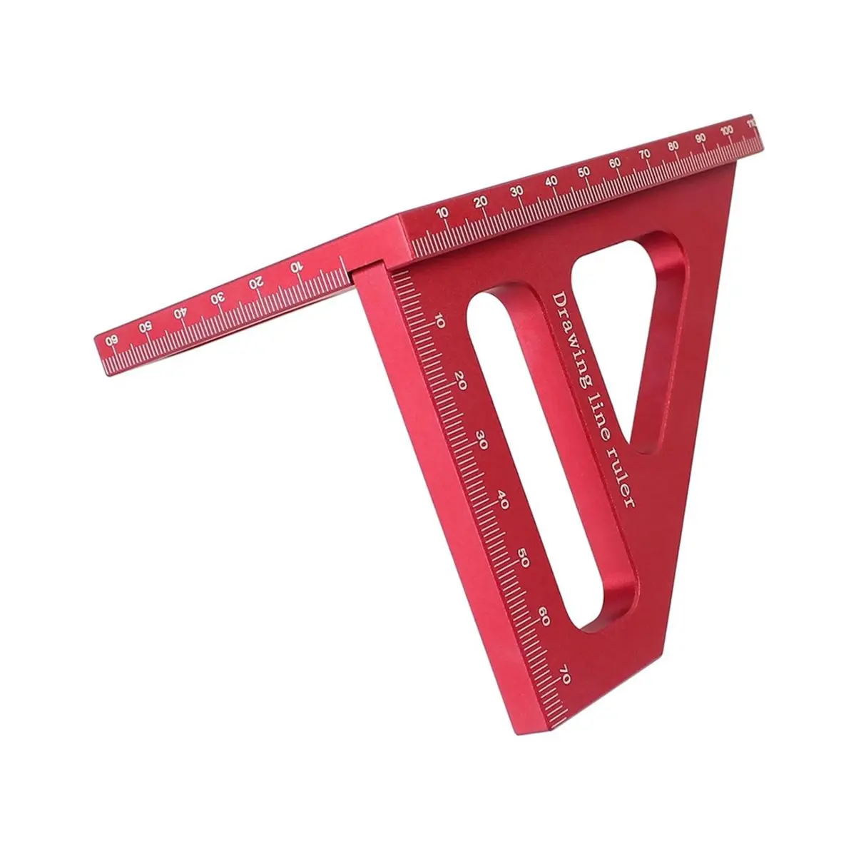 3D Multi-Angle Measuring Ruler,Drawing Line Ruler, Miter Triangle Ruler Layout Measuring Tool for Carpenter