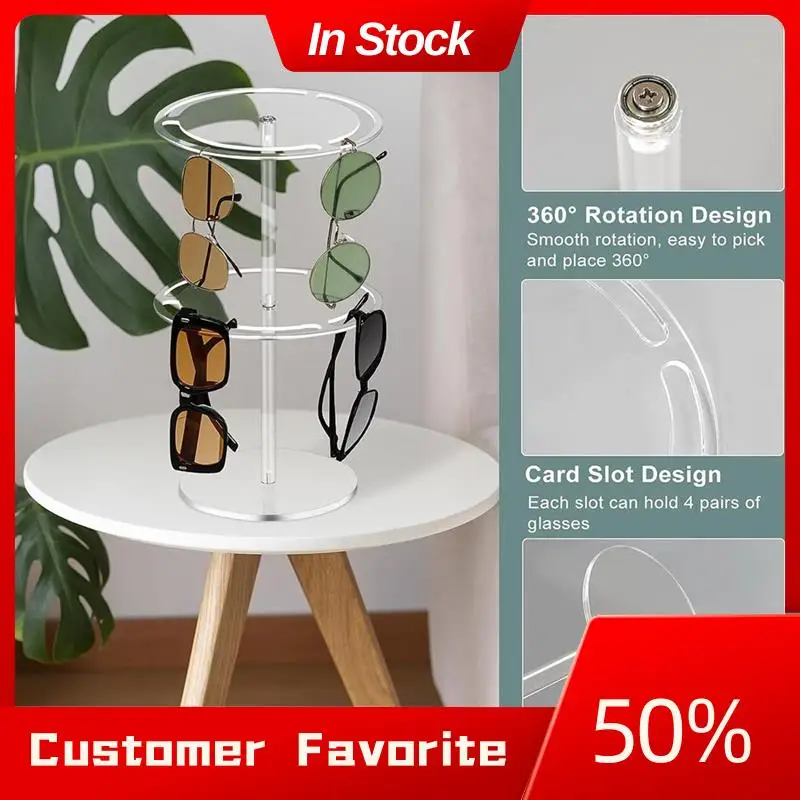 Top Sale Double Layer Acrylic Sunglasses Holder Stand Clear Eyeglasses Display Stand Sunglasses Rack Display Eyewear Organizer
Top Sale Double Layer Acrylic Sunglasses Holder Stand Clear Eyeglasses Display Stand Sunglasses Rack Display Eyewear Organizer