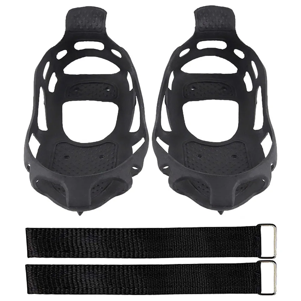 24 Teeth Non slip Ice Grippers for Shoes Boots TPE Polyester Climbing Spikes Anti slip Cover Portable Tools Outdoor
24 Teeth Non slip Ice Grippers for Shoes Boots TPE Polyester Climbing Spikes Anti slip Cover Portable Tools Outdoor