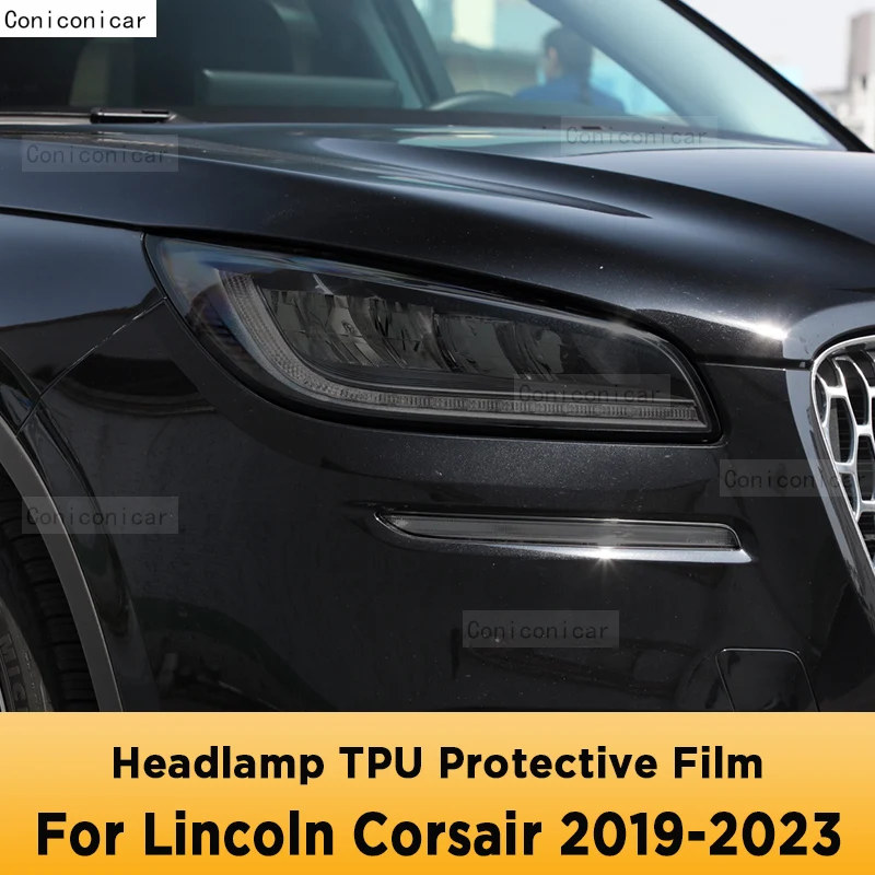 For LINCOLN Corsair 2019-2023 Car Exterior Headlight Anti-scratch Front Lamp Tint Cover TPU Protective Film Accessories Sticker
For LINCOLN Corsair 2019-2023 Car Exterior Headlight Anti-scratch Front Lamp Tint Cover TPU Protective Film Accessories Sticker