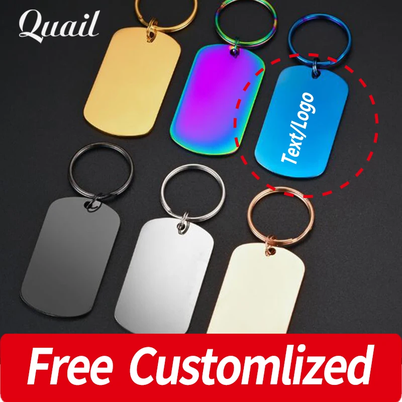 10pcs free custom Keychain, customized metal hanging tag, customization DIY engraved number tag, custom dog tag
10pcs free custom Keychain, customized metal hanging tag, customization DIY engraved number tag, custom dog tag
