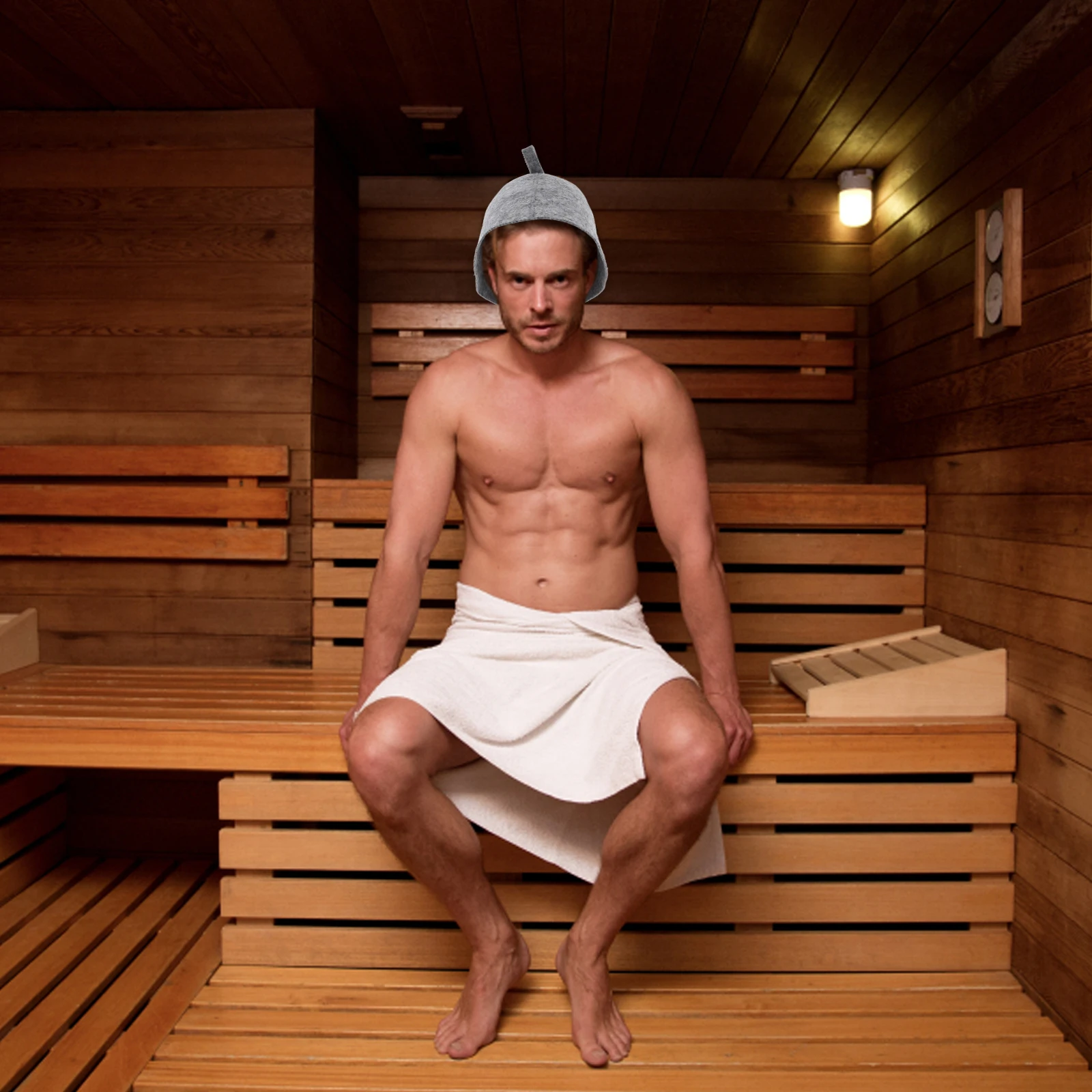 5 шт., фетровые шерстяные шапочки для ванны, большие шапочки для душа, многоразовые аксессуары для сауны и спа, удобная изоляция, домашнее купание 
5 шт., фетровые шерстяные шапочки для ванны, большие шапочки для душа, многоразовые аксессуары для сауны и спа, удобная изоляция, домашнее купание