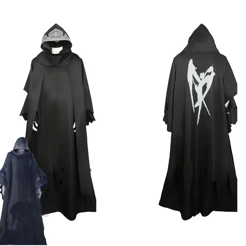 Игра VII Reunion Cloud Косплей Костюм Маскировка для взрослых Черный халат с капюшоном Плащ Мужчина Женщина Костюм на Хэллоуин; 2,r'6;t.
Игра VII Reunion Cloud Косплей Костюм Маскировка для взрослых Черный халат с капюшоном Плащ Мужчина Женщина Костюм на Хэллоуин; 2,r'6;t.