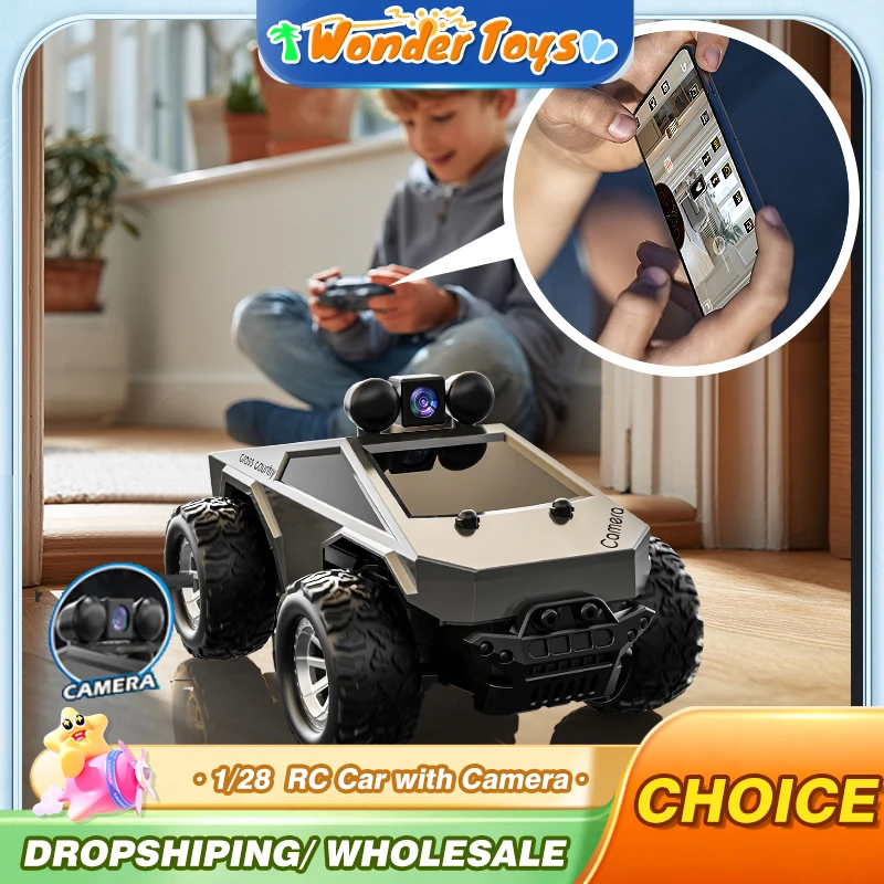 FPV Rc Cars with Camera Hd Kf29 1/28 WIFI APP Control 2.4G Remote Controlled Car Drift Racing Wifi Off-Road Racing Vehicle Toys
FPV Rc Cars with Camera Hd Kf29 1/28 WIFI APP Control 2.4G Remote Controlled Car Drift Racing Wifi Off-Road Racing Vehicle Toys