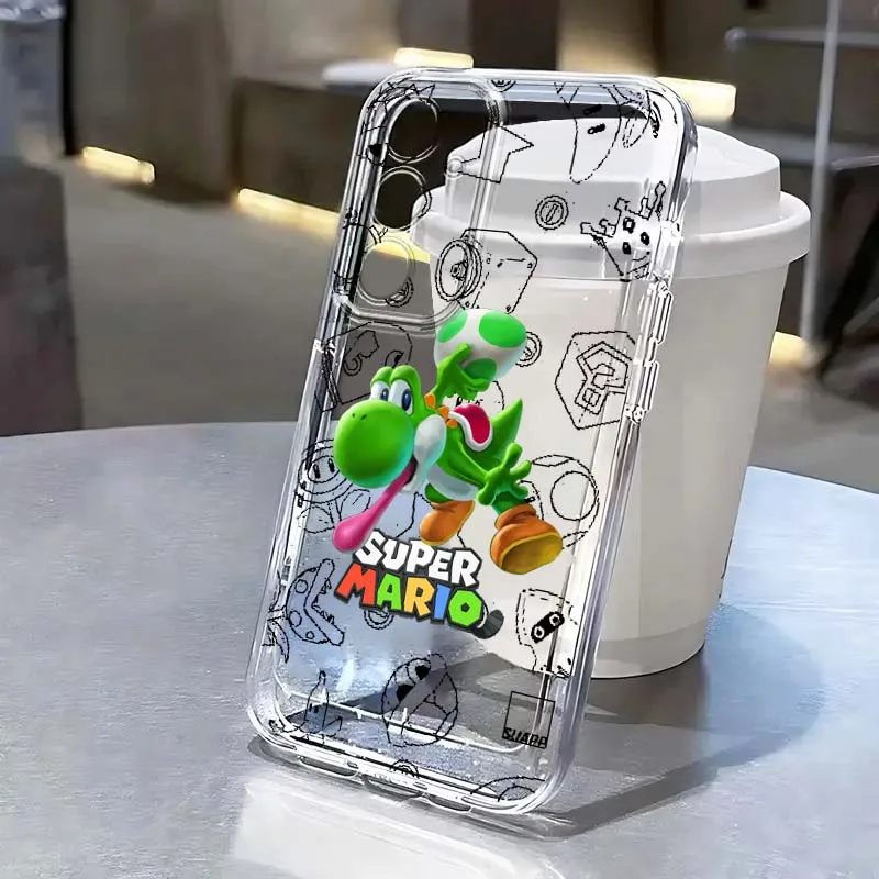 Anime Super M-Mario Cute Art Phone Case For Samsung Galaxy S26 S25 S24 S23 S22 S21 S20 Edge Plus Ultra FE 5G Transparent Soft
Anime Super M-Mario Cute Art Phone Case For Samsung Galaxy S26 S25 S24 S23 S22 S21 S20 Edge Plus Ultra FE 5G Transparent Soft