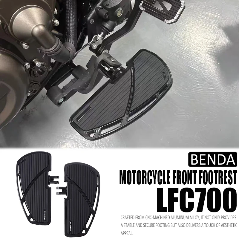 New LFC700 Motorcycle Anti-slip Pedal Front Footrest For Benda LFC700 LFC 700 Lfc700 Dark Flag 500 Enlarged Pedal Accessories
New LFC700 Motorcycle Anti-slip Pedal Front Footrest For Benda LFC700 LFC 700 Lfc700 Dark Flag 500 Enlarged Pedal Accessories