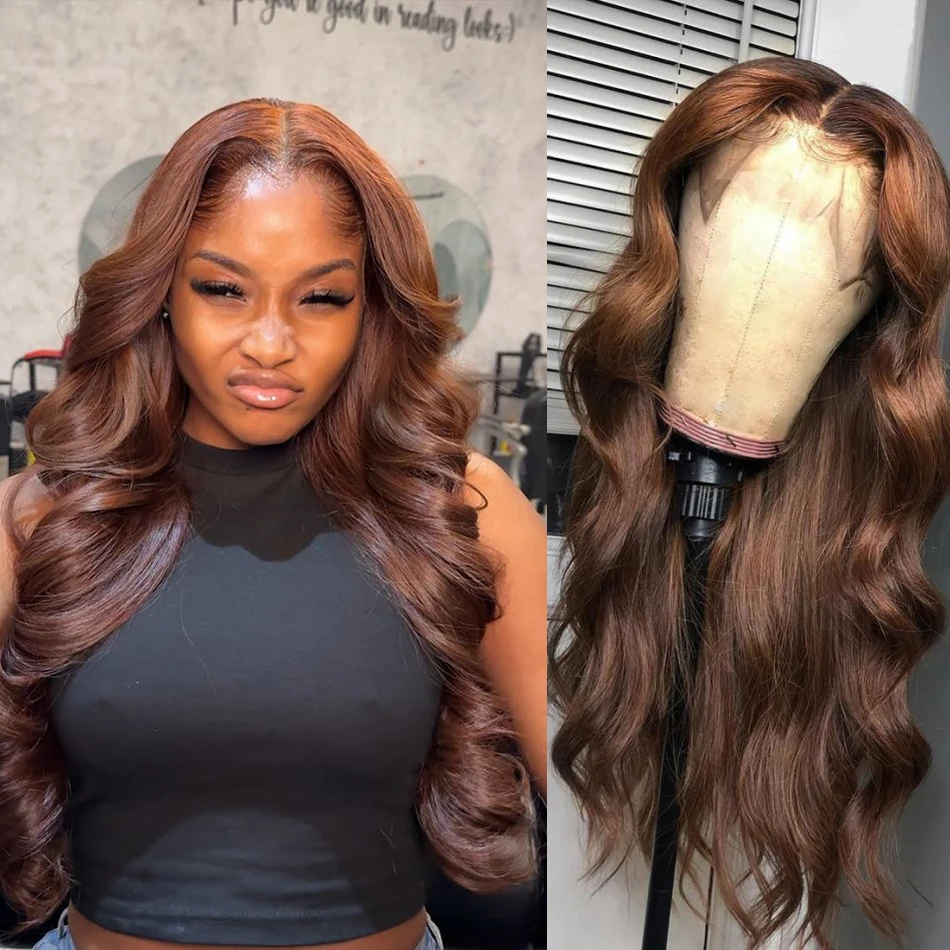 Шоколадно-коричневый парик из натуральных волос Объемная волна 13x6 HD Кружева Фронтальная часть 13x4 Кружева спереди Бразильские 100% цветные парики из человеческих волос для женщин
Шоколадно-коричневый парик из натуральных волос Объемная волна 13x6 HD Кружева Фронтальная часть 13x4 Кружева спереди Бразильские 100% цветные парики из человеческих волос для женщин