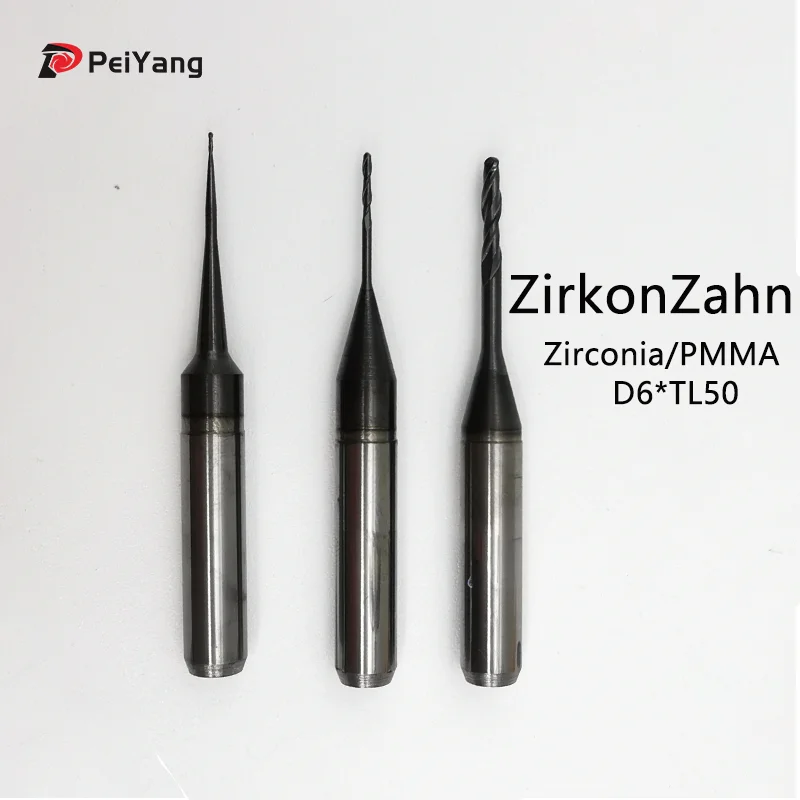 Dental Cad Cam Milling Burs Zirkon Zahn D6 Zirconia Wax PMMA Burs DLC Coating Zirkonzahn Milling Burs
Dental Cad Cam Milling Burs Zirkon Zahn D6 Zirconia Wax PMMA Burs DLC Coating Zirkonzahn Milling Burs
