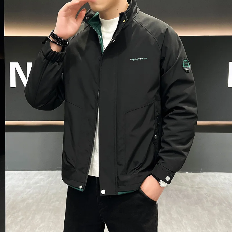 Spring and Autumn New Jacket Men's Fashion Brand Casual Cargo Jacket All-match Ruffian Handsome Thickened Top
Spring and Autumn New Jacket Men's Fashion Brand Casual Cargo Jacket All-match Ruffian Handsome Thickened Top
