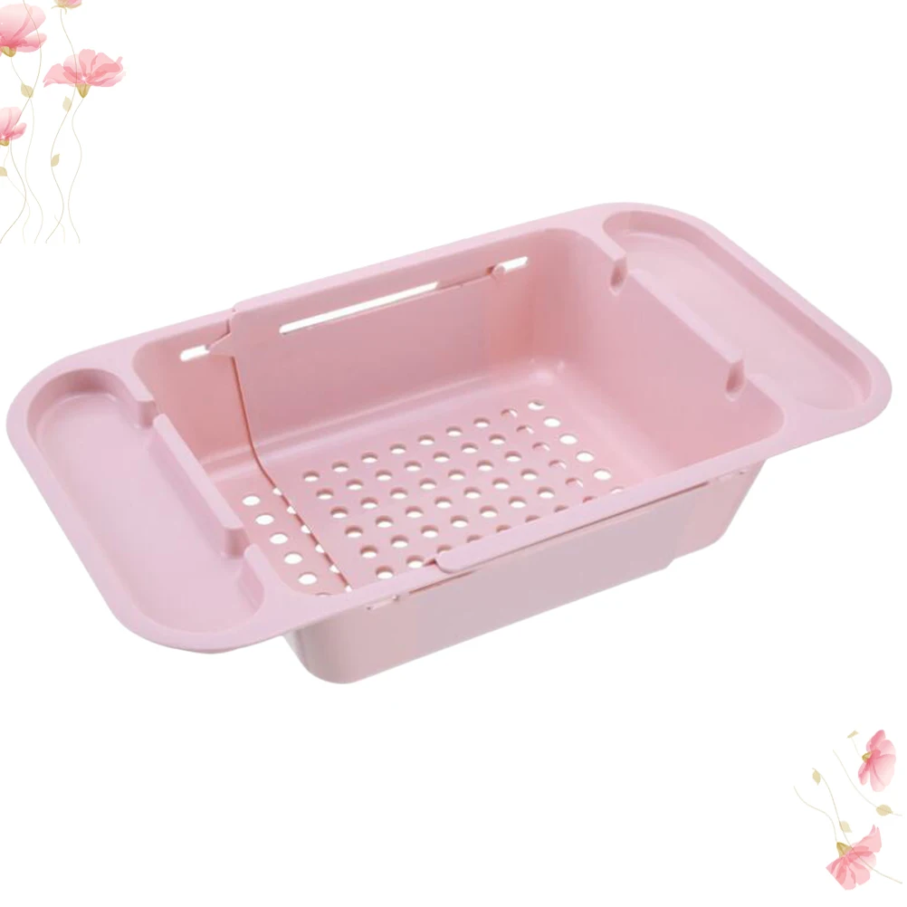 Telescopic Pink Kitchen Storage Basket PP Material Bowl Chopstick Dish Sink Organizer Kitchen Container
Telescopic Pink Kitchen Storage Basket PP Material Bowl Chopstick Dish Sink Organizer Kitchen Container