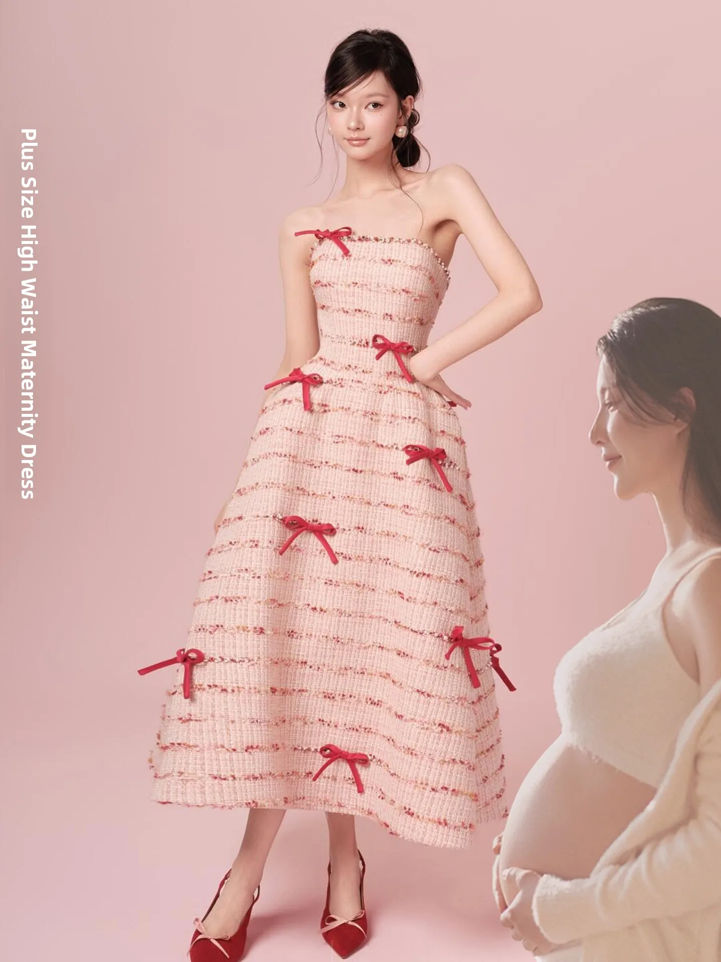 Beorliorn Evening Gown Princ Sle High Waist A-Line Skirt without Sve Pink Strapl Ball Dr with Bow Tie for Women
Beorliorn Evening Gown Princ Sle High Waist A-Line Skirt without Sve Pink Strapl Ball Dr with Bow Tie for Women