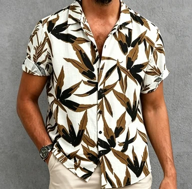 Men's Short Sleeve light and breathable Hawaiian Floral Shirts 3D Full Print Short Sleeve Button Down Tropical Beach Shirts
Men's Short Sleeve light and breathable Hawaiian Floral Shirts 3D Full Print Short Sleeve Button Down Tropical Beach Shirts
