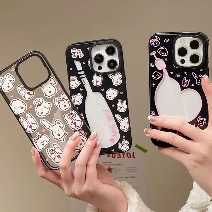 2.0 Version Acrylic Upgrade Border Cartoon Dog Bottle Phone Case Cover for IPhone 11 12 13 14 15 Pro Max Case for IPhone 15 Pro
2.0 Version Acrylic Upgrade Border Cartoon Dog Bottle Phone Case Cover for IPhone 11 12 13 14 15 Pro Max Case for IPhone 15 Pro