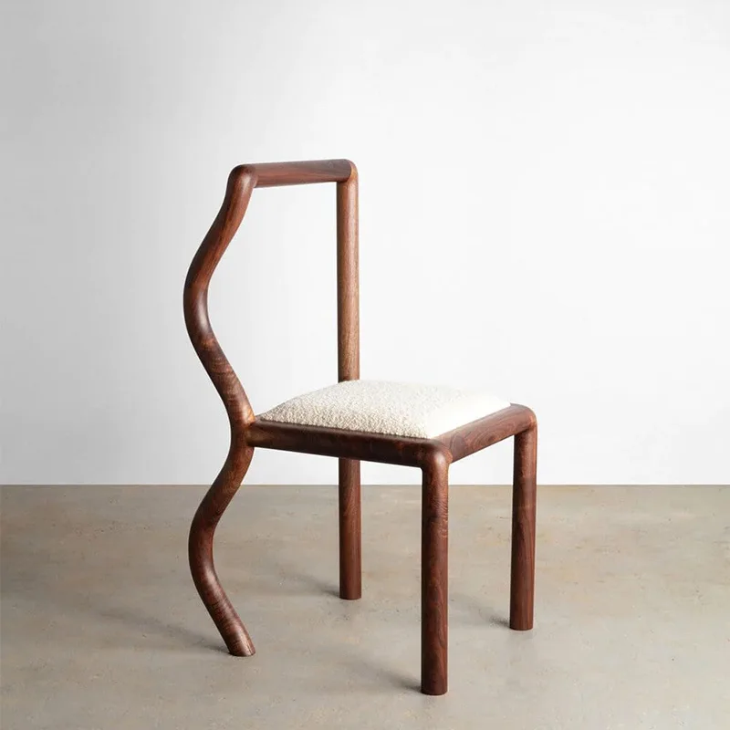 Simple Retro Style Solid Wood Dining Chair Creative Design ART Backrest Chair Home Living Room Coffee Shop Dining Single Chair
Simple Retro Style Solid Wood Dining Chair Creative Design ART Backrest Chair Home Living Room Coffee Shop Dining Single Chair