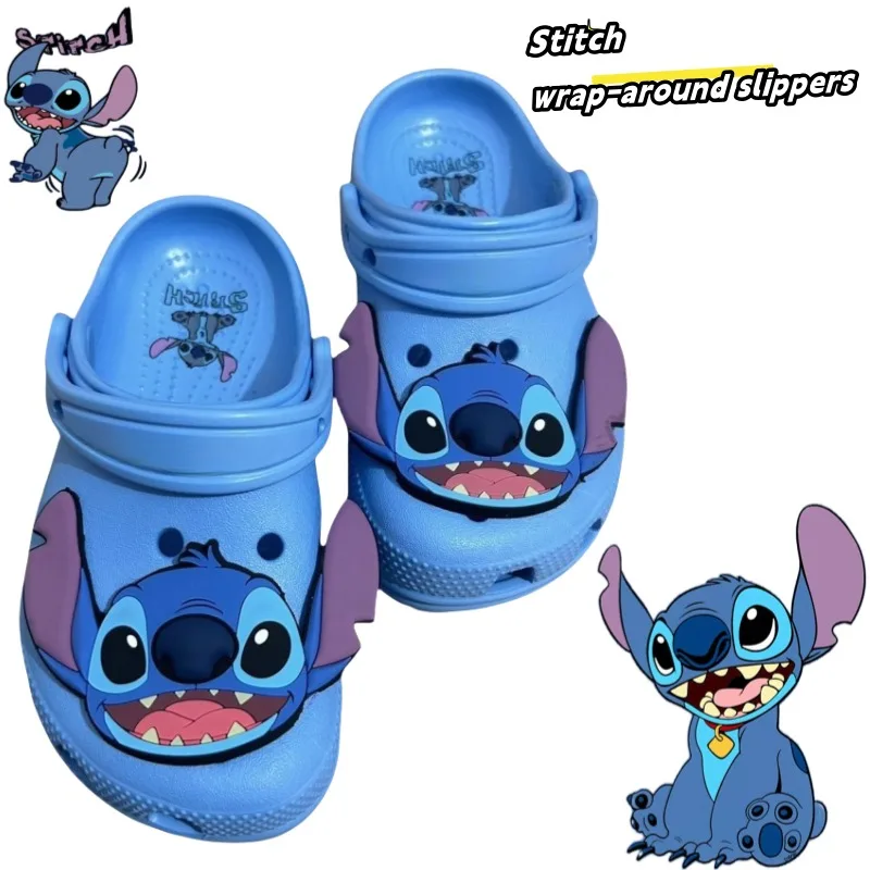 New Disney Stitch Anime Periphery Kawaii Cute Home Non-slip Slippers Can Be Worn Outside Light Beach Sandals as a Holiday Gift
New Disney Stitch Anime Periphery Kawaii Cute Home Non-slip Slippers Can Be Worn Outside Light Beach Sandals as a Holiday Gift