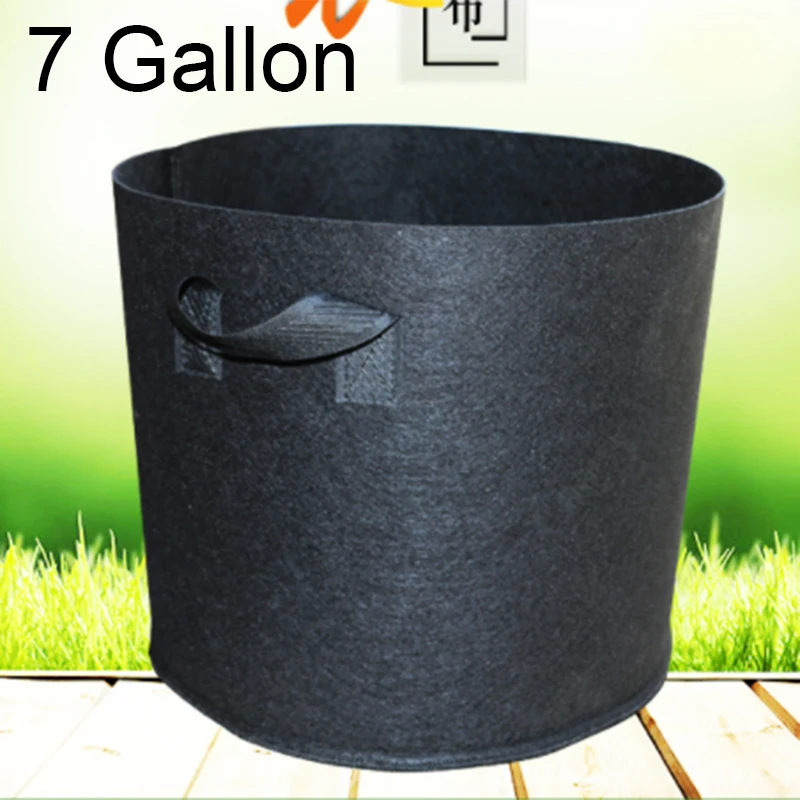 7 Gal vegetable Flower pot garden planter grow bags fabric garden accessory planter peanut tomato growing Non-Woven A1
7 Gal vegetable Flower pot garden planter grow bags fabric garden accessory planter peanut tomato growing Non-Woven A1