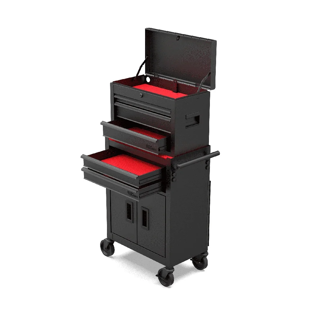 Heavy Duty Steel Tool Chest with 5820 Cubic Inches Storage Capacity Lockable Durable Drawers Easy Mobility 400 lbs Capacity
Heavy Duty Steel Tool Chest with 5820 Cubic Inches Storage Capacity Lockable Durable Drawers Easy Mobility 400 lbs Capacity