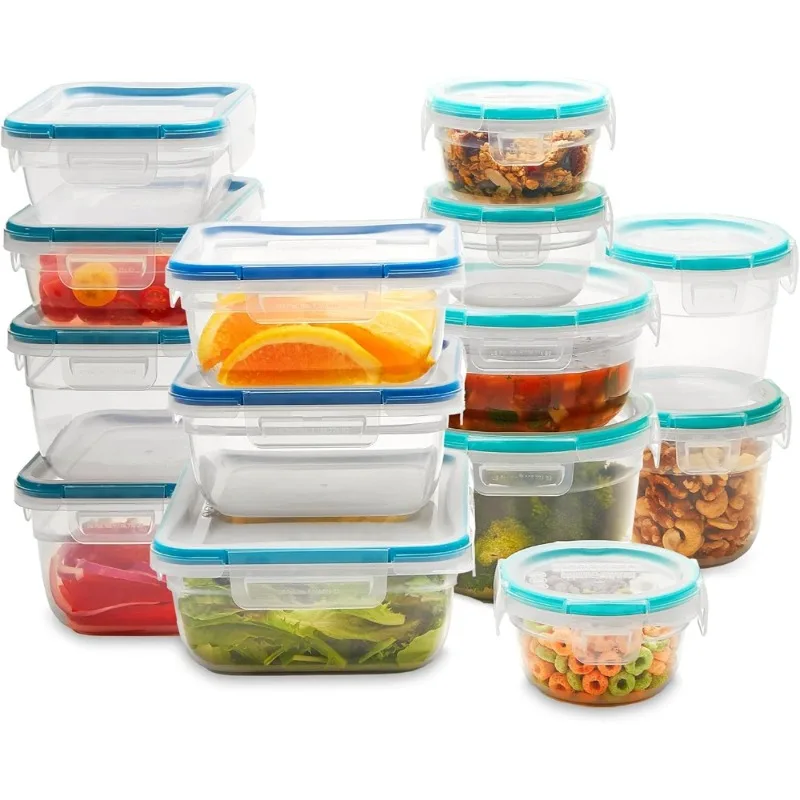 Airtight Leakproof Plastic Food Storage Containers Set BPA Free Lids Freezer Dishwasher Microwave Safe 14 Pack Mixed
Airtight Leakproof Plastic Food Storage Containers Set BPA Free Lids Freezer Dishwasher Microwave Safe 14 Pack Mixed