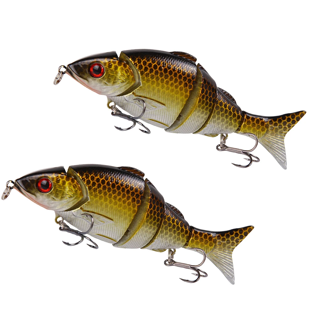 2pcs Multi-Section Shaped Lures Durable Fish Lures Freshwater Fishing Baits Artificial Hooks Carp Bass Accessories
2pcs Multi-Section Shaped Lures Durable Fish Lures Freshwater Fishing Baits Artificial Hooks Carp Bass Accessories