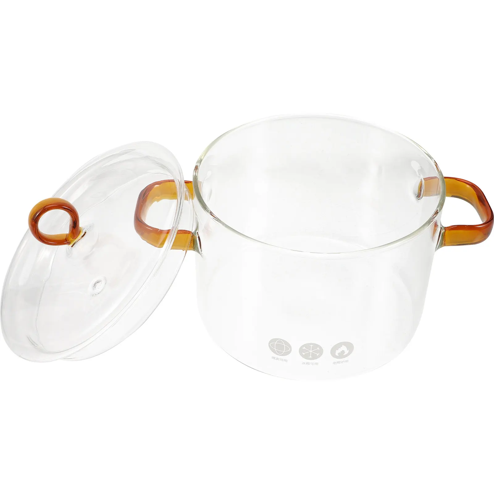 Kitchen Glass Stew Pot Heat Resistant Clear Soup Cooking Pot with Lid for Home Stewing Milk Vegetables Soups Noodles
Kitchen Glass Stew Pot Heat Resistant Clear Soup Cooking Pot with Lid for Home Stewing Milk Vegetables Soups Noodles