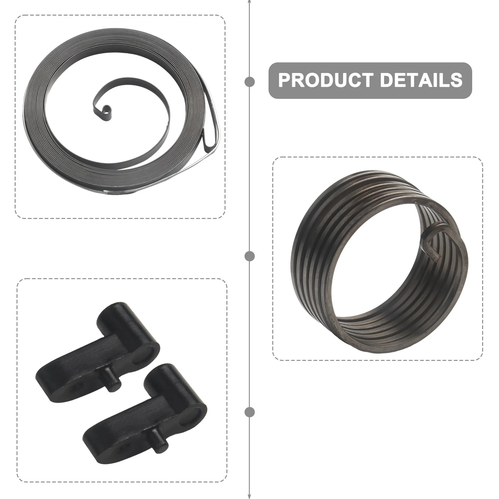 For Handheld Leaf Blower Leaf Blower Repair Kit Handheld Blower Parts Easy To Install Includes Rewind Spring And Starting Spring
For Handheld Leaf Blower Leaf Blower Repair Kit Handheld Blower Parts Easy To Install Includes Rewind Spring And Starting Spring