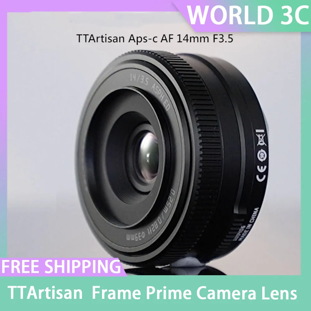 Объектив TTArtisan AF 14 мм F3.5 APS-C с рамкой Prime для фотосъемки людей с Sony E-mount A6400 A7RIII FX30 ZVE10
Объектив TTArtisan AF 14 мм F3.5 APS-C с рамкой Prime для фотосъемки людей с Sony E-mount A6400 A7RIII FX30 ZVE10