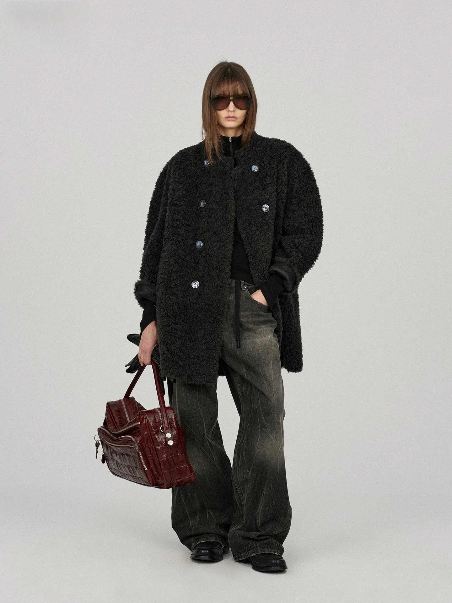 Джинсы Acense Studio из плотного денима с эффектом хлопка, с узором в виде ветвей, широкие штанины, повседневные, со свободной талией
Джинсы Acense Studio из плотного денима с эффектом хлопка, с узором в виде ветвей, широкие штанины, повседневные, со свободной талией