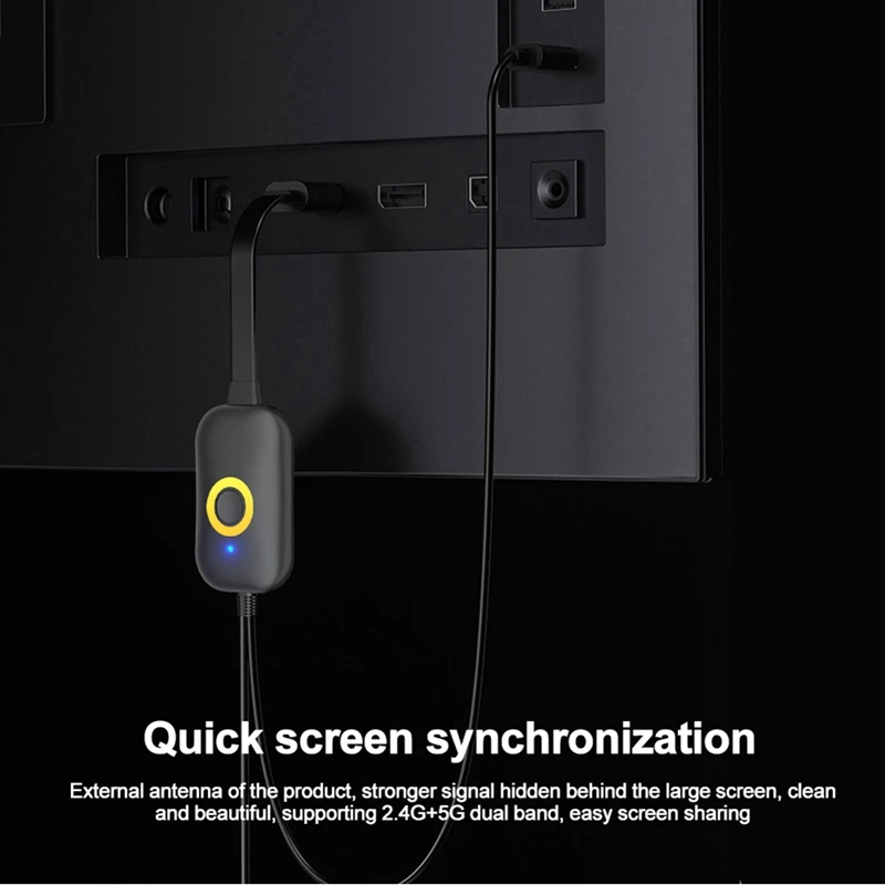Best 4K HD Phone Projector Dual Band Wireless Screen Projector Wifi TV Stick Miracast Receiver Screen Display Video Adapter
Best 4K HD Phone Projector Dual Band Wireless Screen Projector Wifi TV Stick Miracast Receiver Screen Display Video Adapter